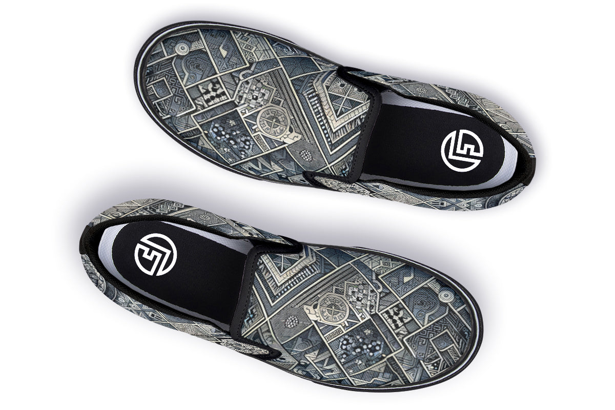 Samurai Maze Slipon