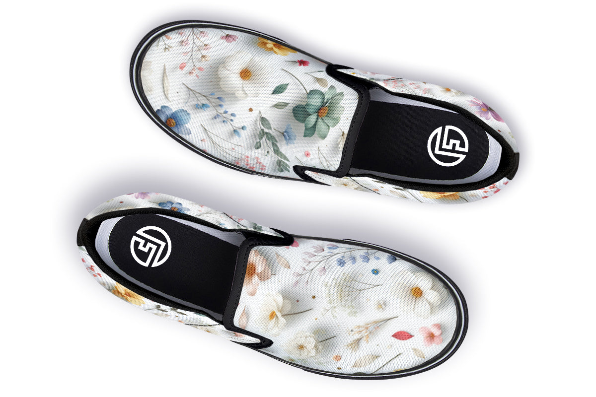 White Garden Slipon