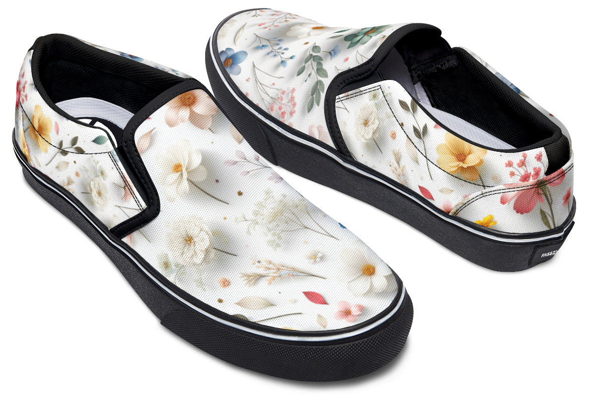 White Garden Slipon