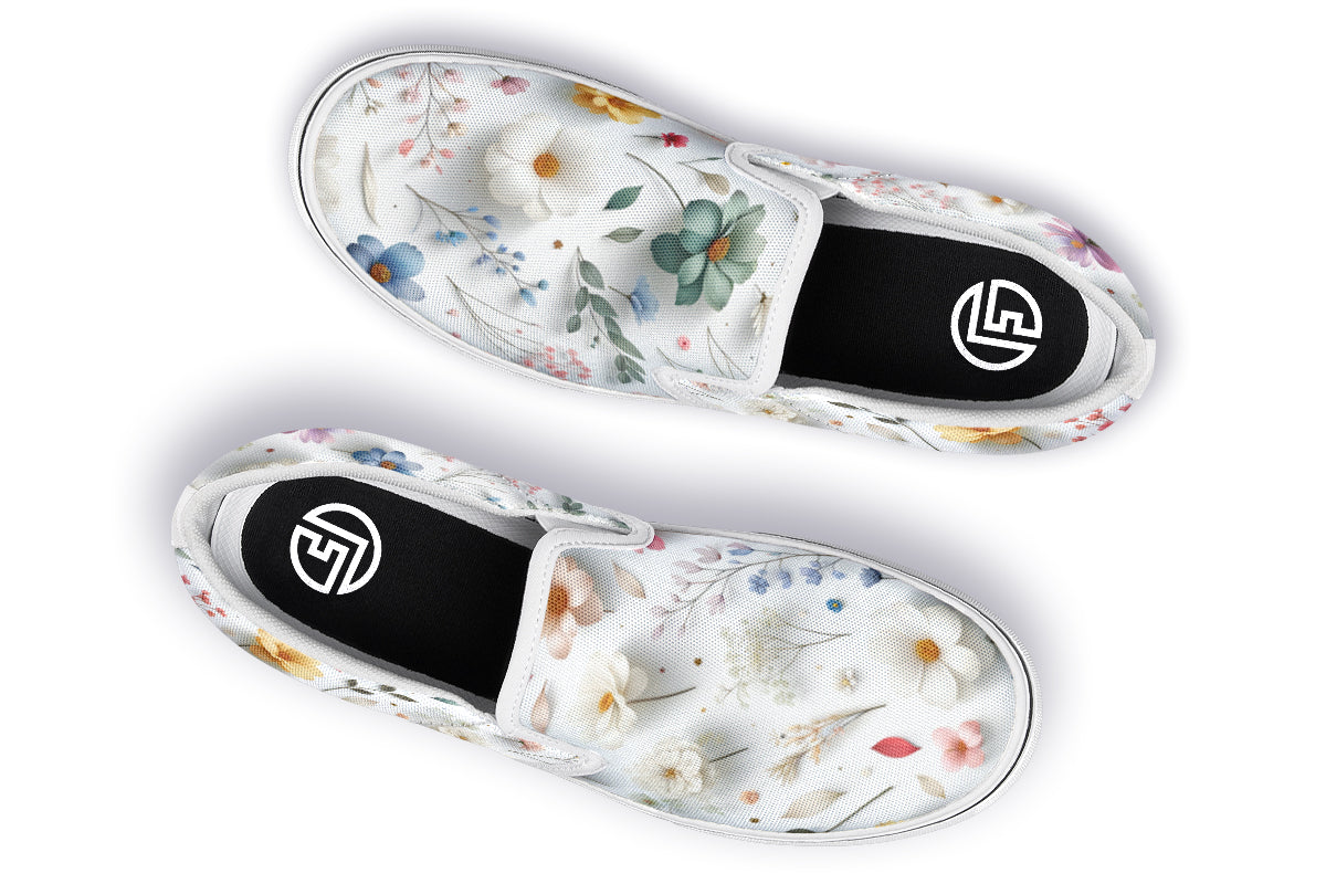 White Garden Slipon