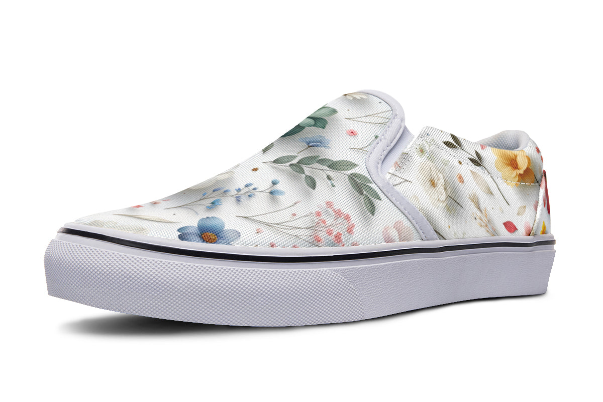 White Garden Slipon